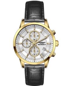 ĐỒNG HỒ NEWSKY NS6005G.L02 Nam máy quartz kính sapphire size 42mm 5ATM