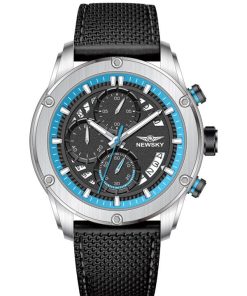 ĐỒNG HỒ NEWSKY NS6007G.L01 Nam máy quartz Kính sapphire size 44mm 5ATM