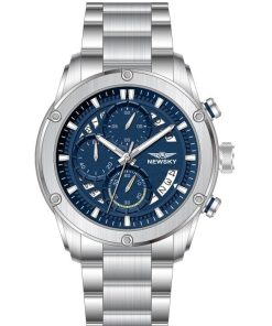 ĐỒNG HỒ NEWSKY NS6007G.S02 Nam máy quartz Kính sapphire size 44mm 5ATM