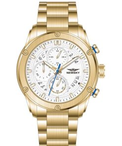 ĐỒNG HỒ NEWSKY NS6007G.S03 Nam máy quartz Kính sapphire size 44mm 5ATM