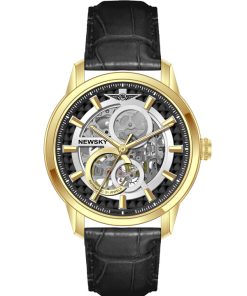 ĐỒNG HỒ NEWSKY NS8001G.L03 Nam máy automatic Kính sapphire Size 41mm 5ATM